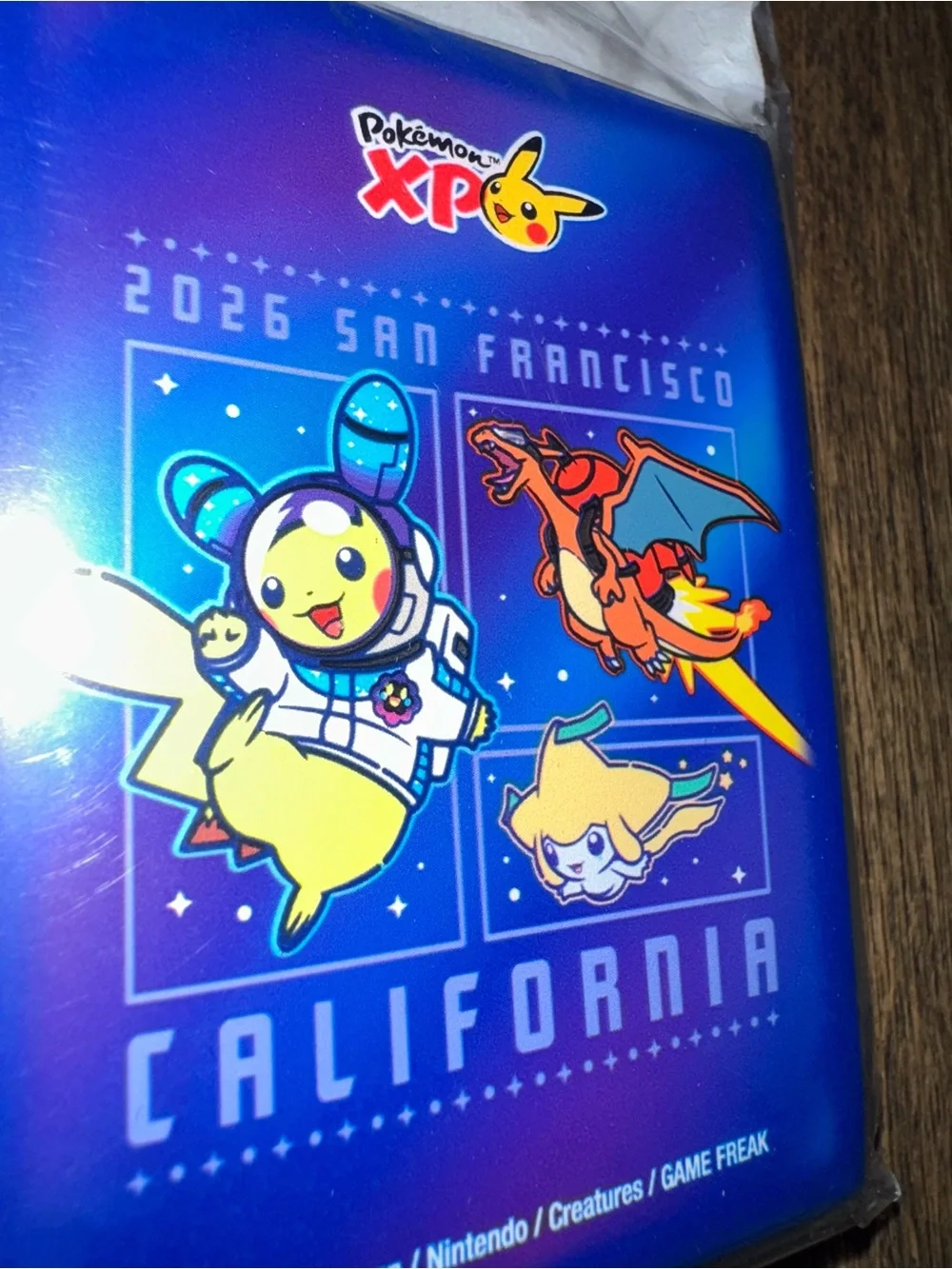 Pokémon XP 2026 San Francisco Exclusive Card Sleeves Pack